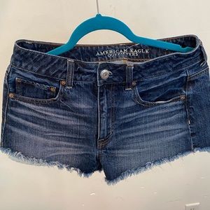 American Eagle Hi-Rise Denim Shorts